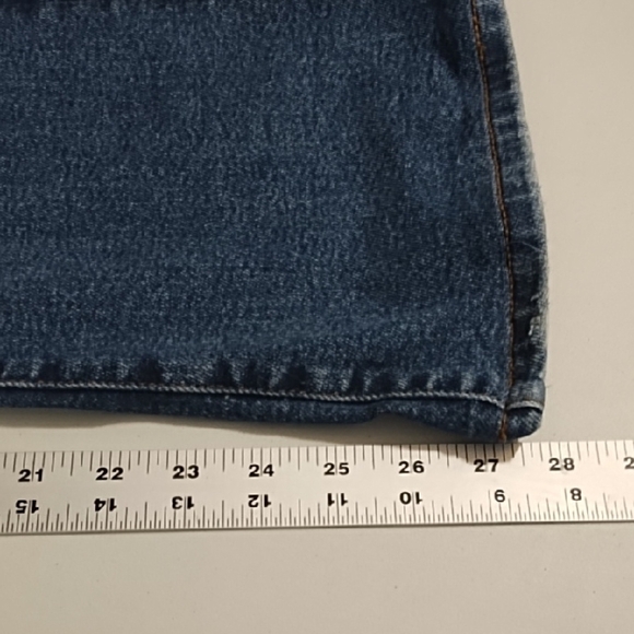 5 Pocket Cotton Stretch Denim Jeans High Rise - Picture 4 of 16